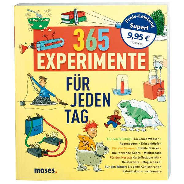 365 EXPERIMENTE FÜR JEDEN TAG - Kinderbuch