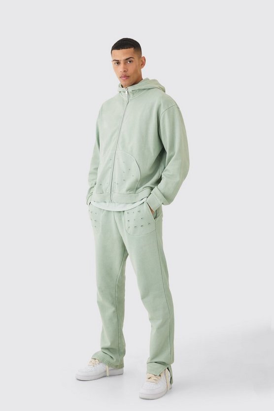 Kastiger Oversize Trainingsanzug