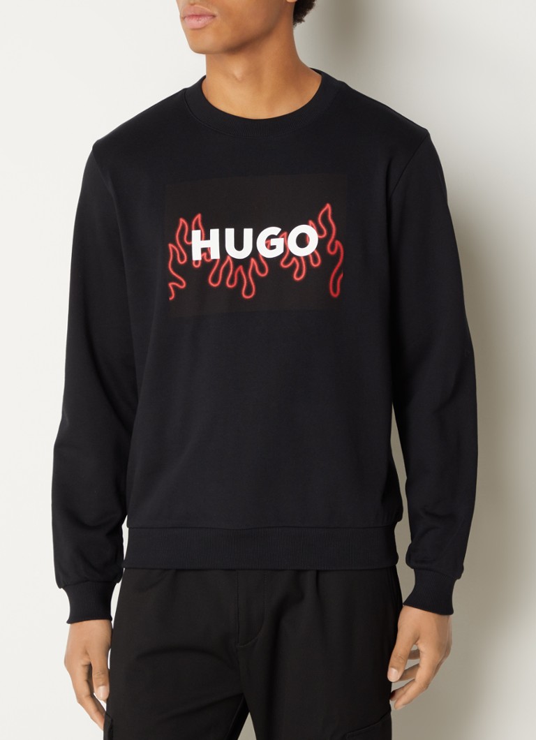 HUGO BOSS Duragol sweater with logo print