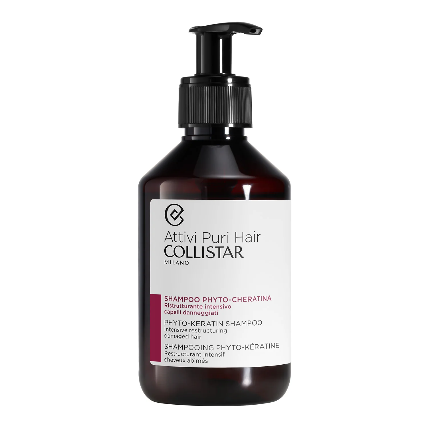Active Pure Hair Shampoo Phyto-Keratin - Reconstructive Shampoo