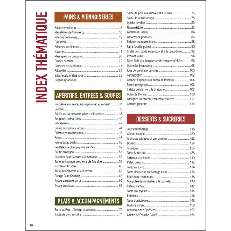 LIVRE MA CUISINE DES TERROIRS