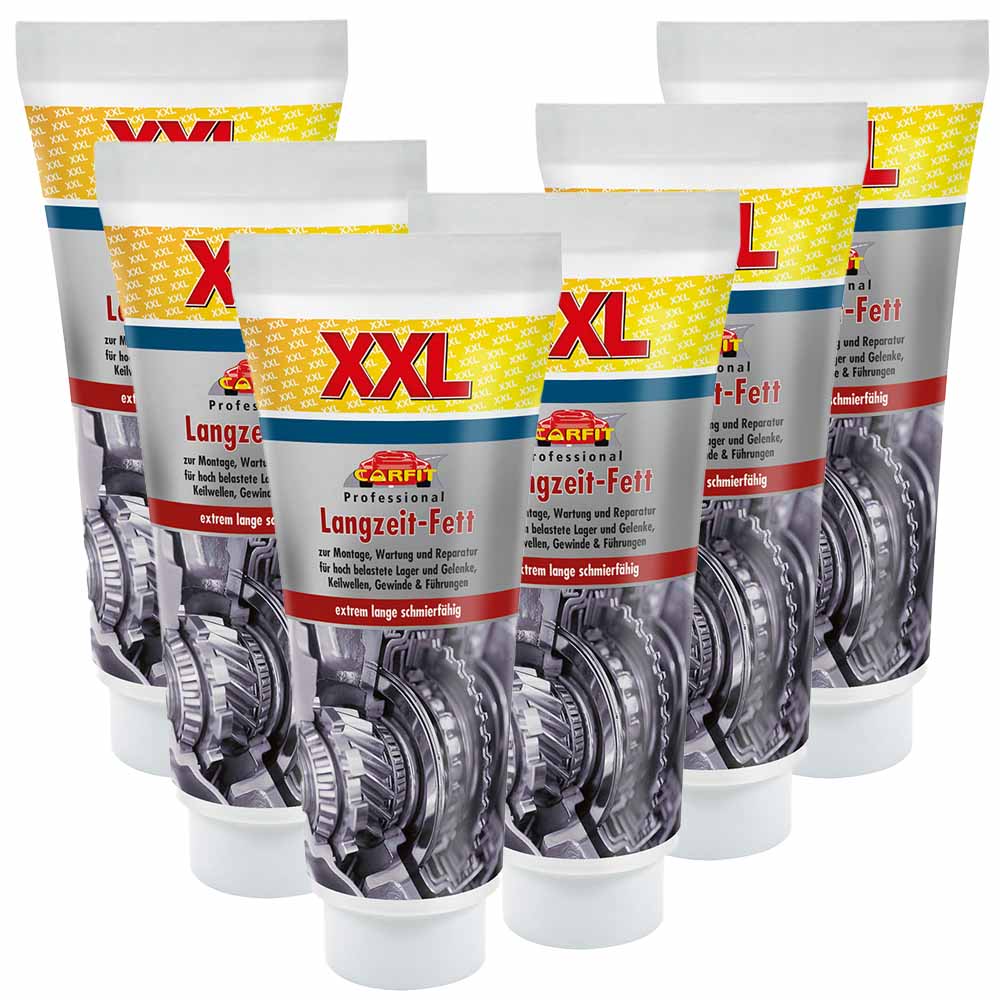 Carfit Professional XXL-Langzeitfett 240ml 6er Set