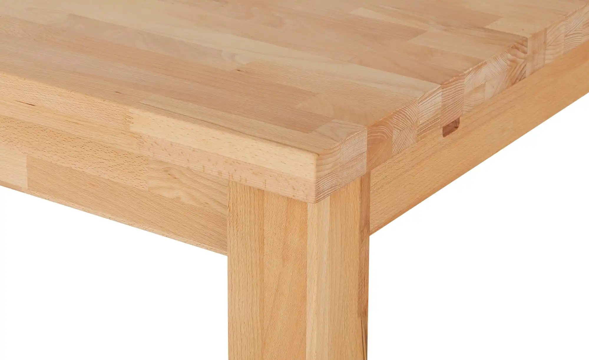 Esstisch mit Ansteckplatten