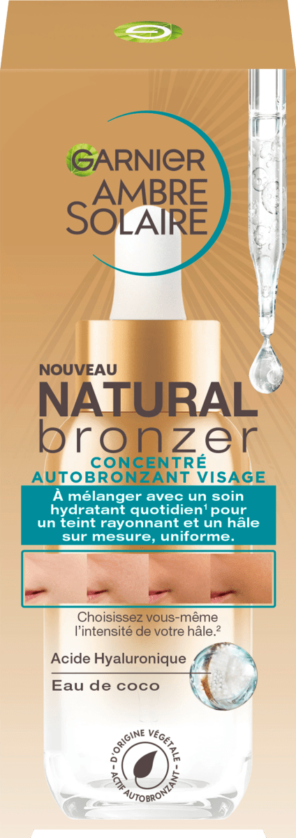 Selbstbräuner Konzentrat Gesicht Natural Bronzer, 30 ml