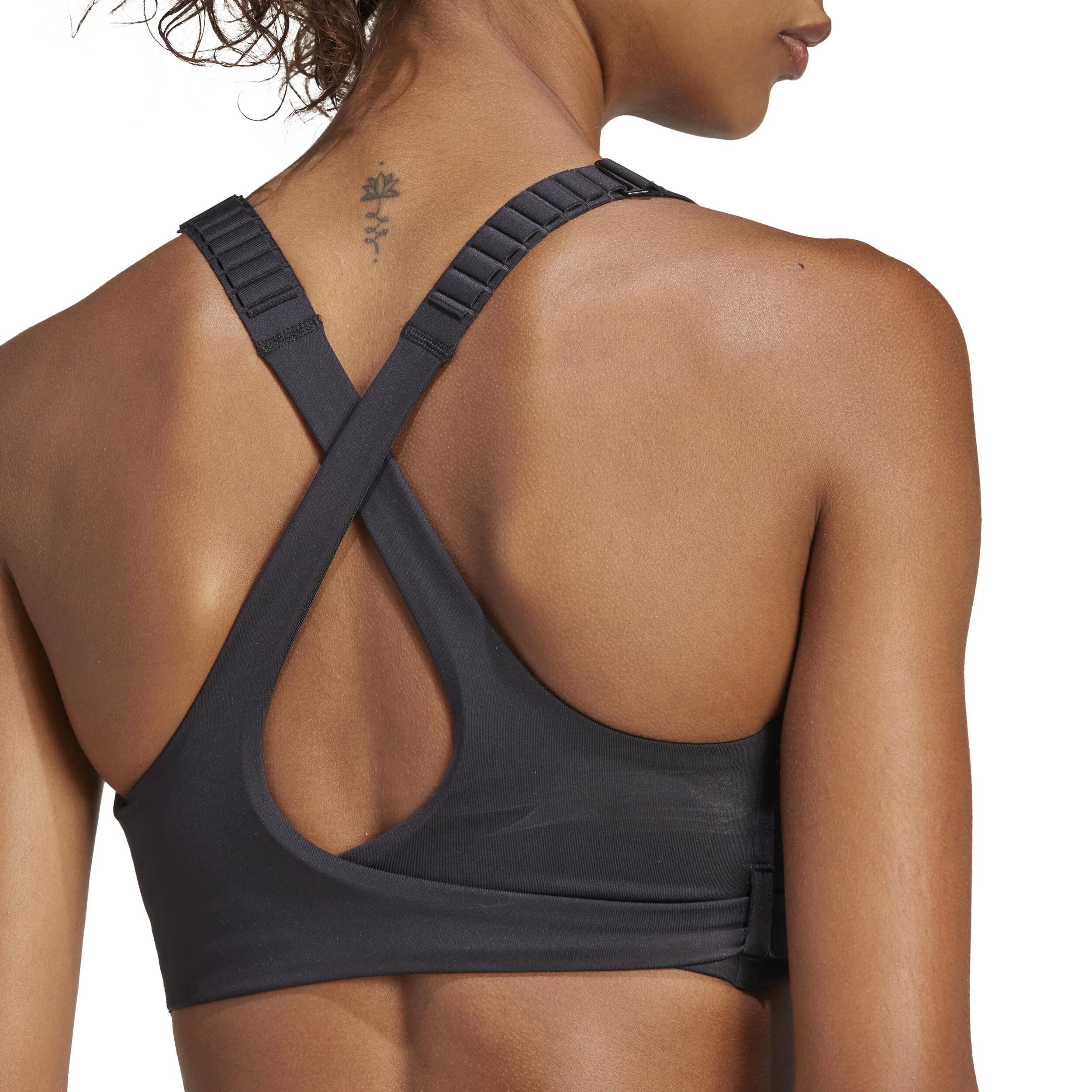 Fast Impact High Support Sport-BH Damen - Schwarz