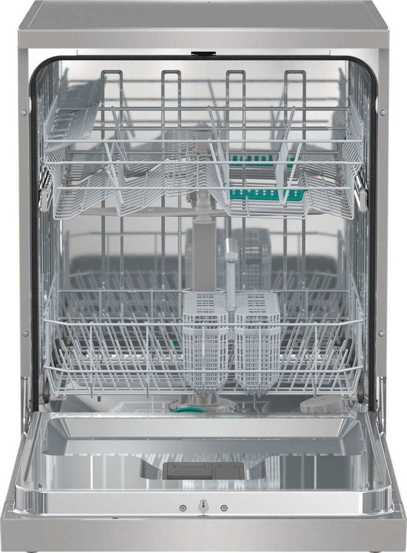 GORENJE Standgeschirrspüler, GS 642E90X, 11 l, 13 Maßgedecke, Total AquaStop
