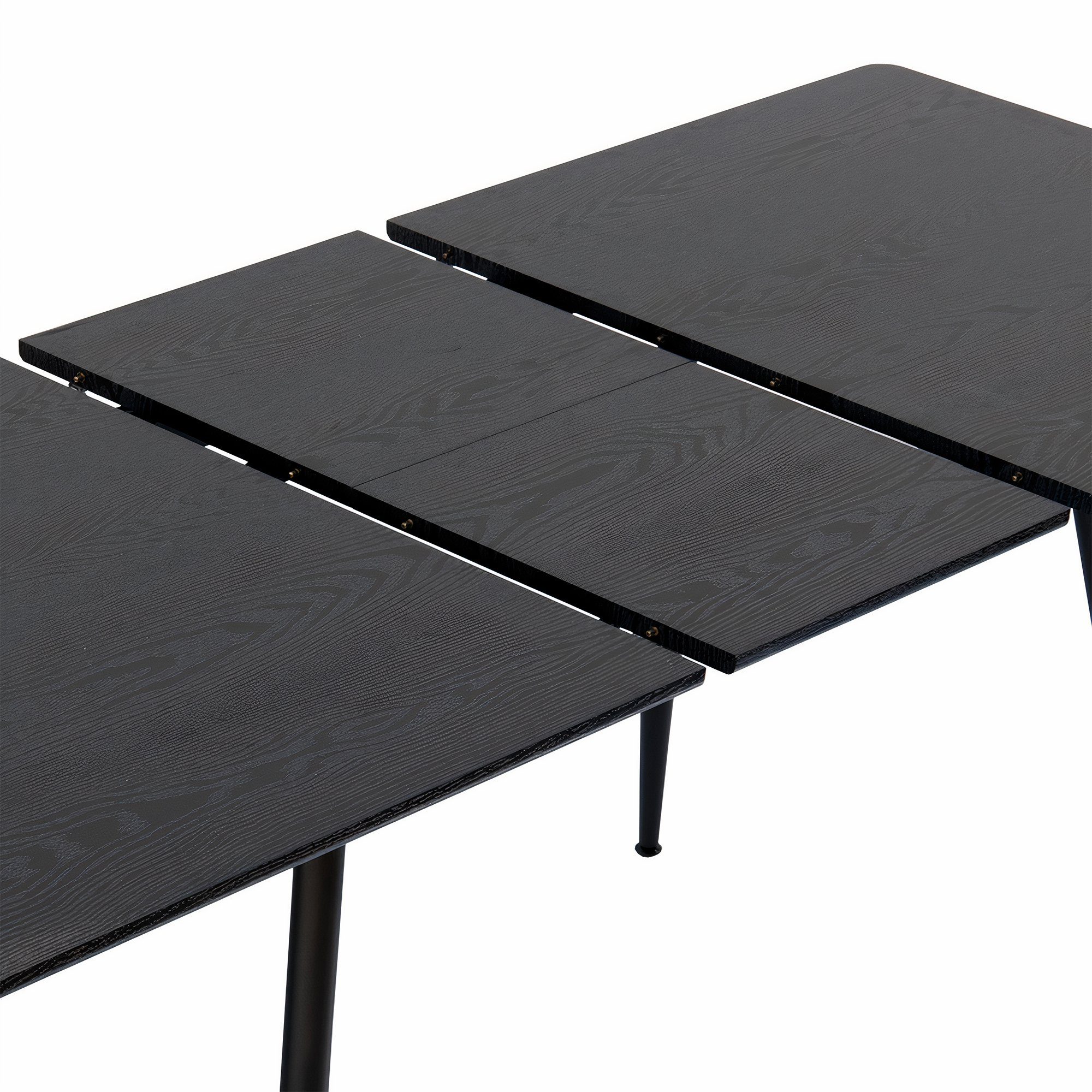 TRISENS Esstisch Mateo, Esstisch ausziehbar 140-180x80cm 6-10 Personen Küchentisch Holz Optik