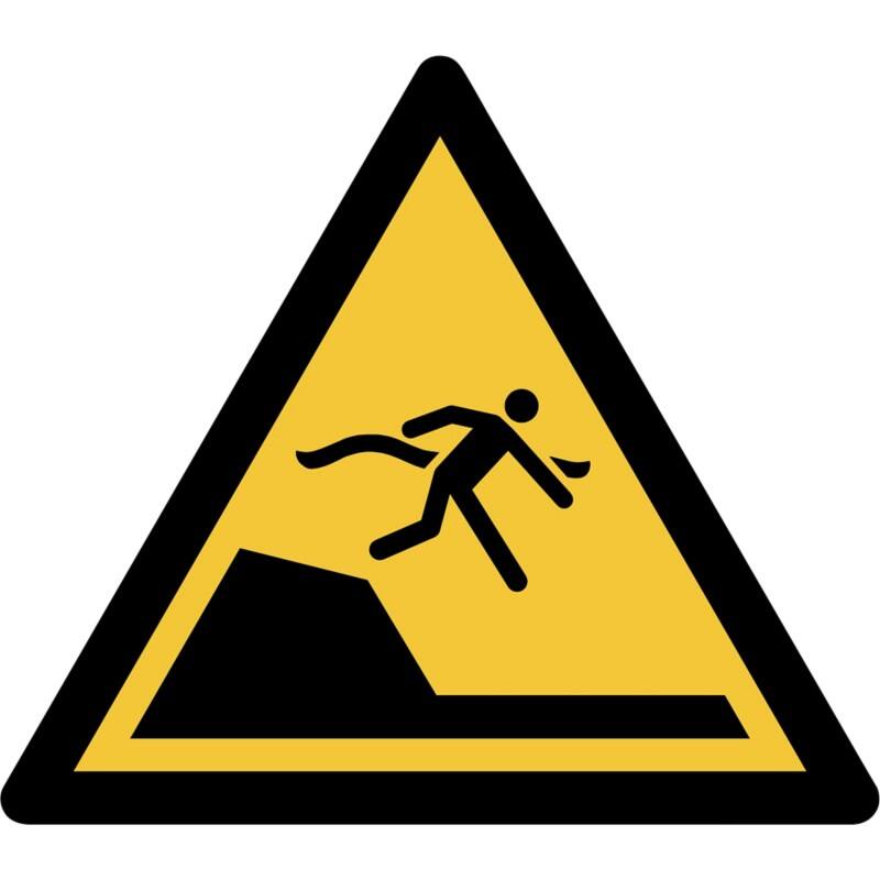 Djois Warnschild Warnung vor unvermittelter Tiefenänderung in Schwimm- oder Freizeitbecken Klebstoff, einschraubbar PP (Polypropylen) 20 (B) x 0,14 (H) cm 3 Stück