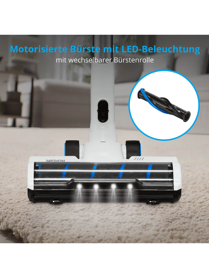 Medion Akku Staubsauger MD 11610 in weiß günstig kaufen onesize