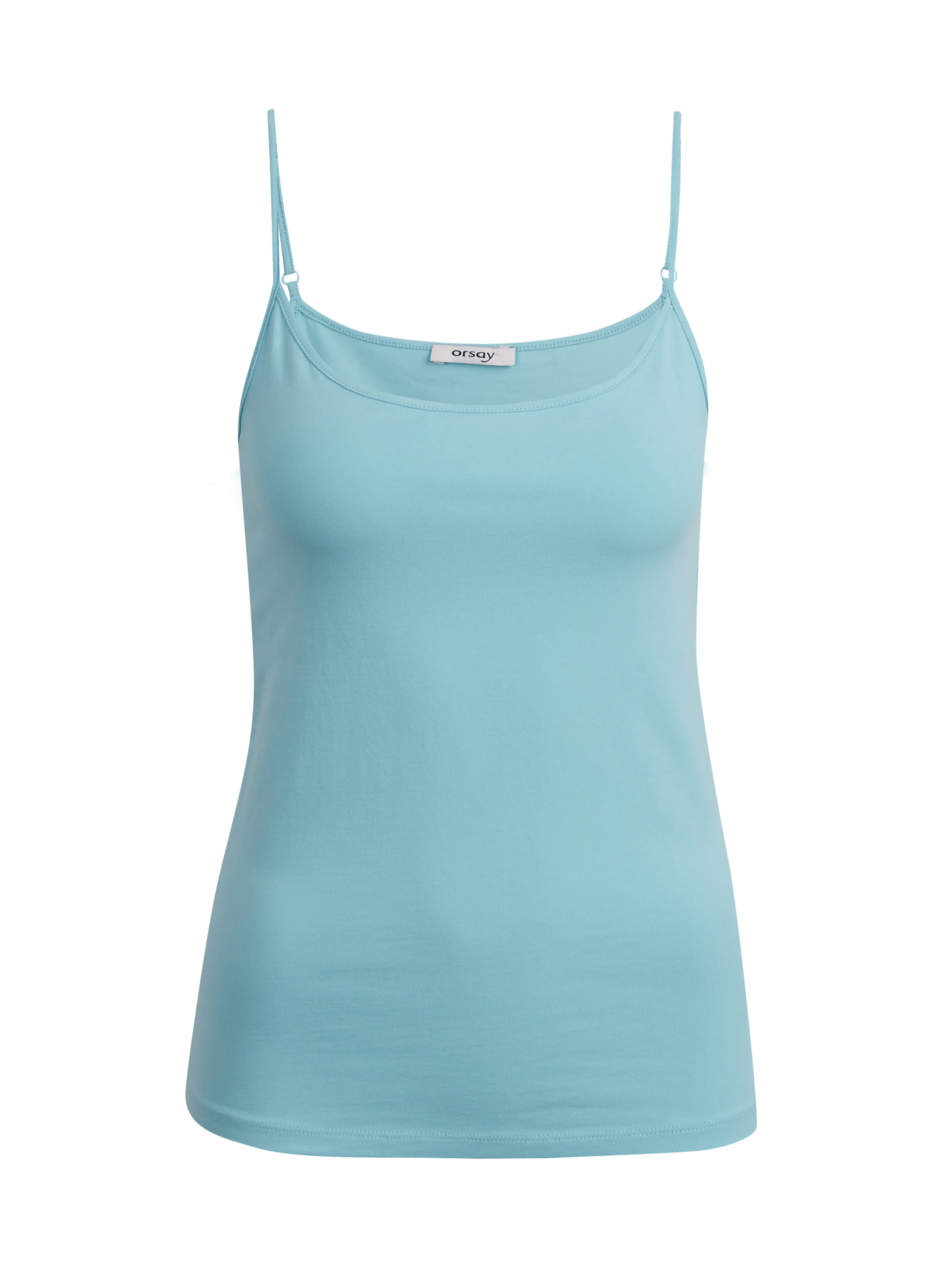 Set aus zwei Damen-Basic-Tank-Tops in Hellblau ORSAY