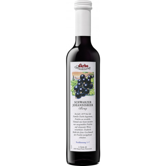 Darbo  Schwarzer Johannisbeersirup 0,5L