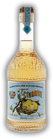 L.N.Mattei Cédratine Liqueur L.N.Mattei Cédratine Liqueur Exquisiter original korsischer Zitronenlikör. 0,5	 Liter - Vol 30%