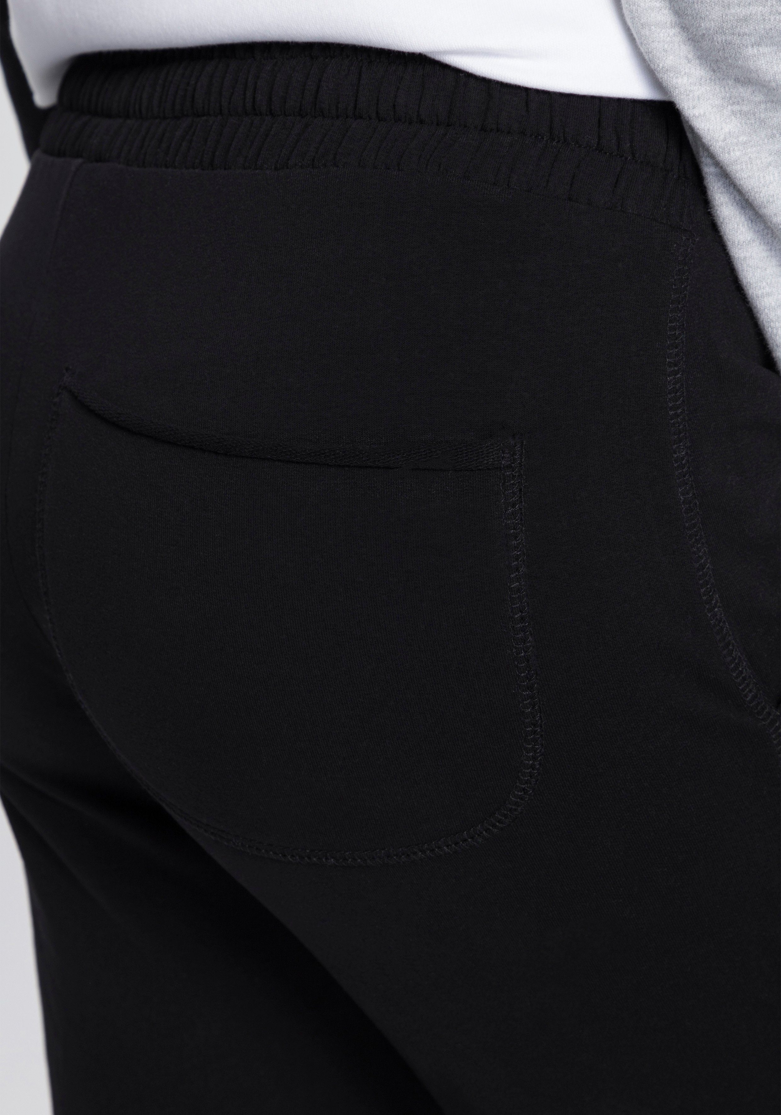 KangaROOS Jogginghose in 7/8-Länge mit Logo-Druck