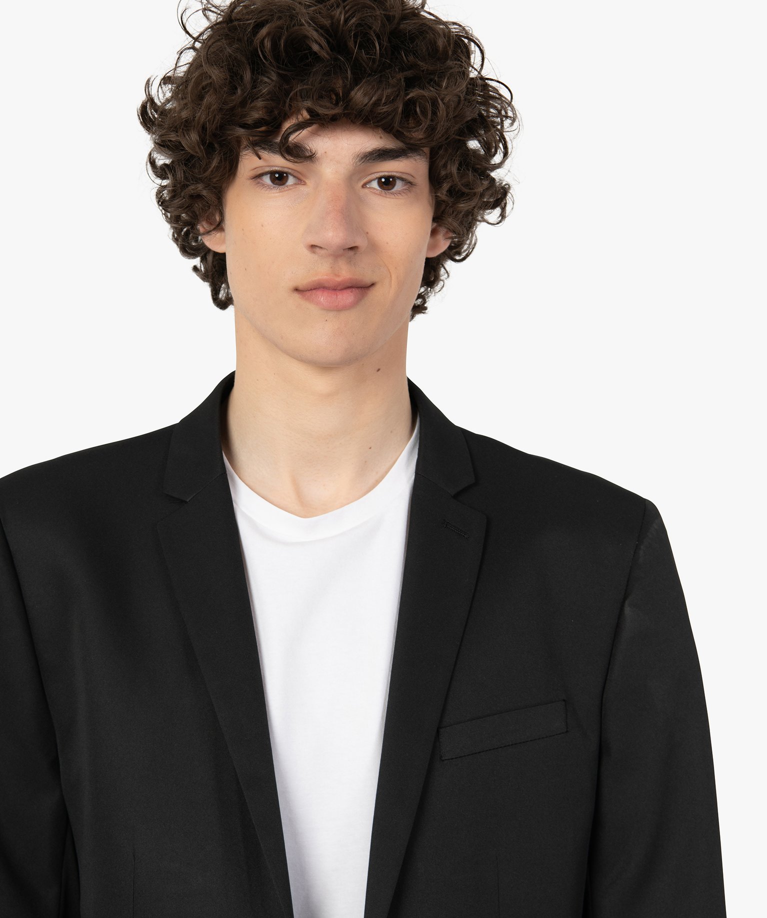 Veste de costume homme fermeture 2 boutons gris fonce | GEMO