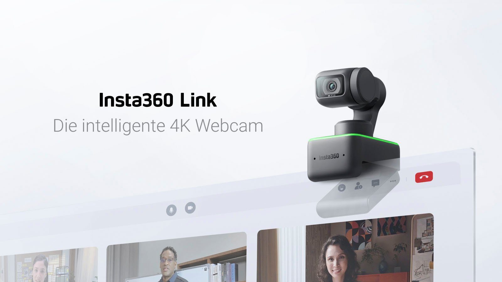 Insta360 Link Webcam (4K Ultra HD)
