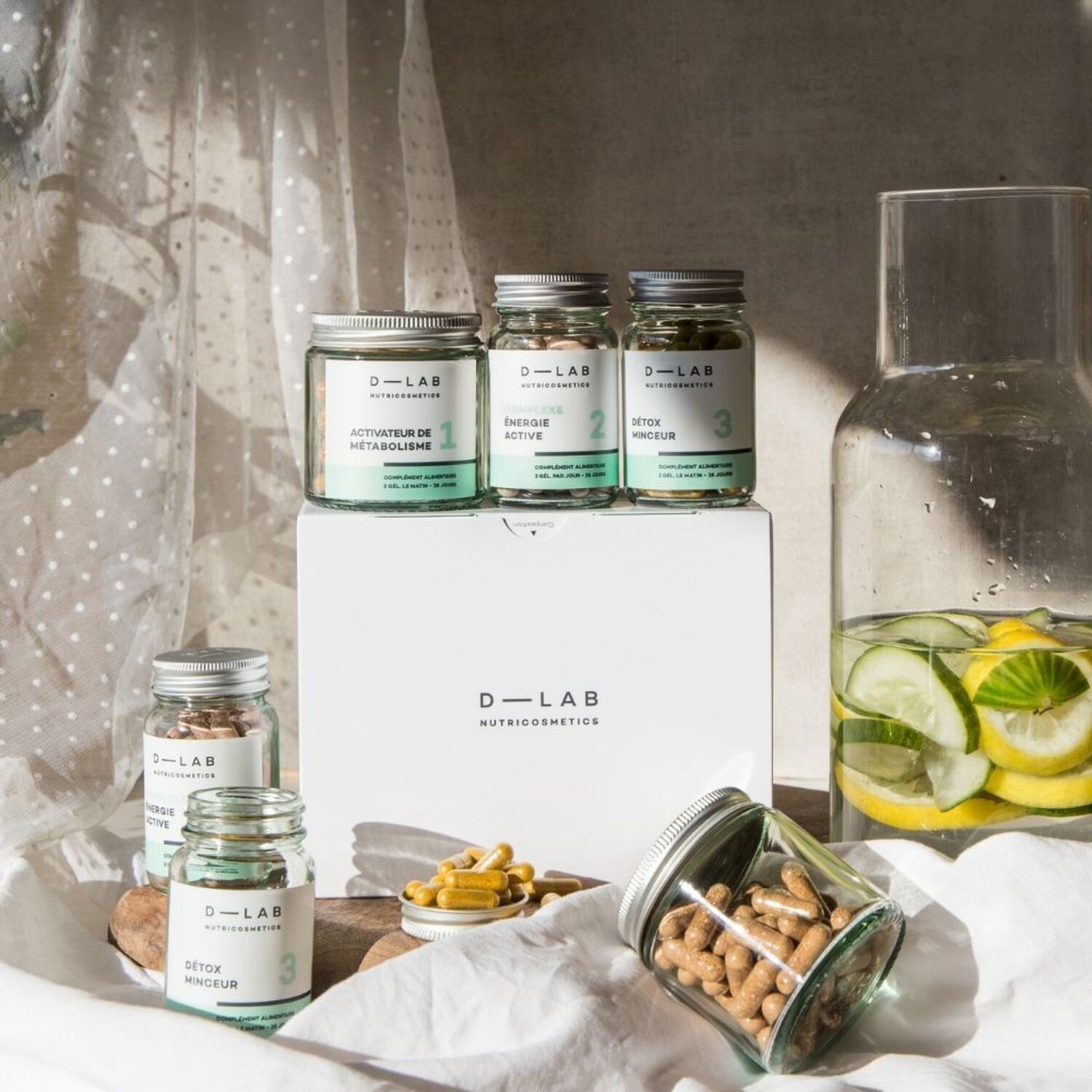 d-lab nutricosmetics Programme Brule-Graisses Complément Alimentaire Minceur