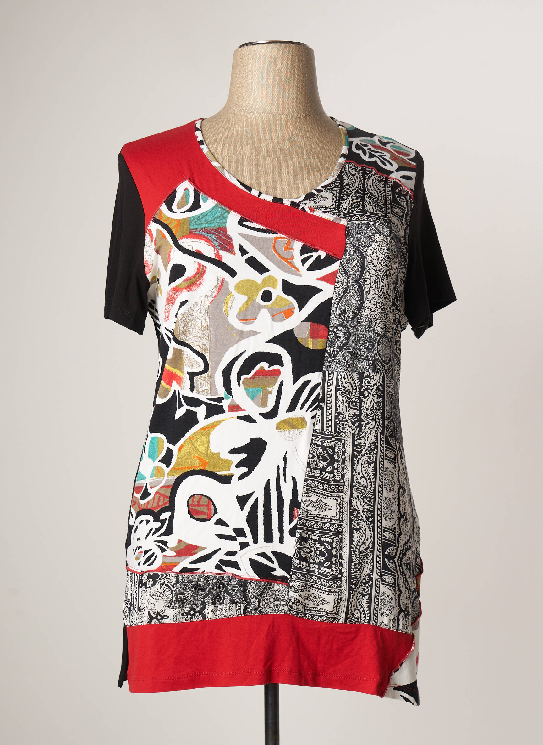 Meri Esca Tuniquemanchecourte Femme couleur noir