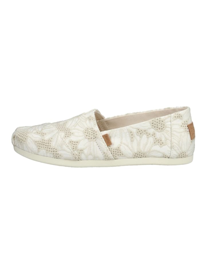 TOMS Slipper in Natural günstig kaufen
