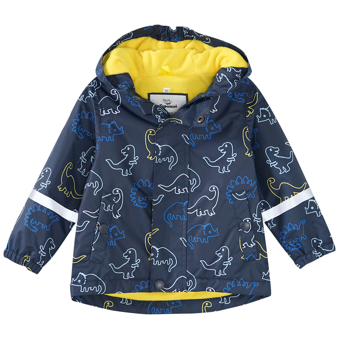 Baby Regenjacke mit Dino-Allover