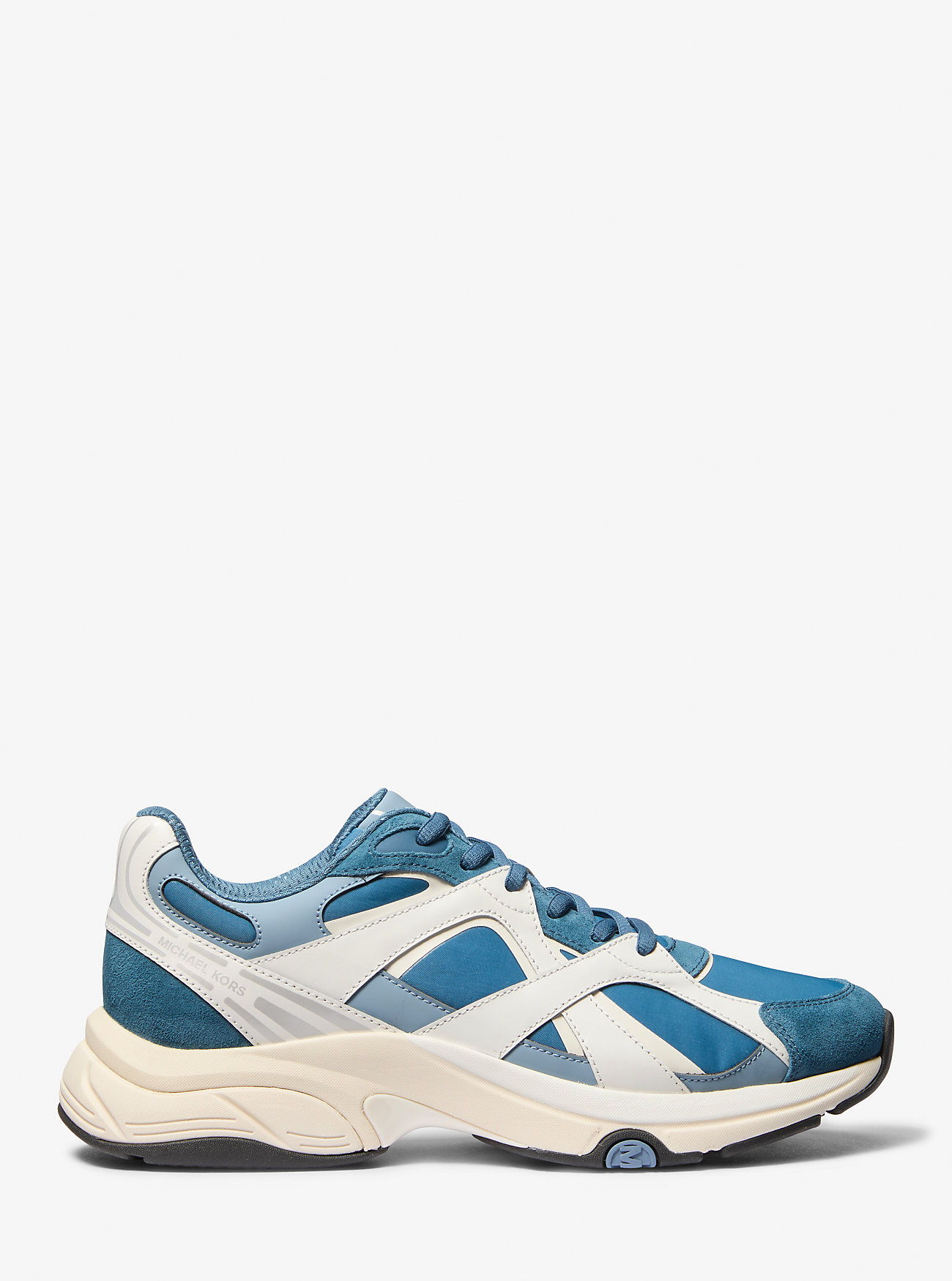Leo Mixed-Media Trainer – DK CHAMBRAY