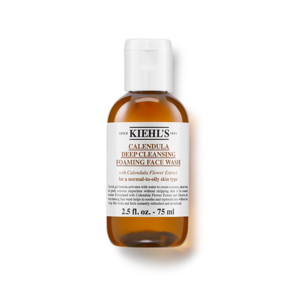 kiehl's Calendula Deep Cleansing Foaming Face Wash Nettoyant visage au calendula pour peaux normales à grasses