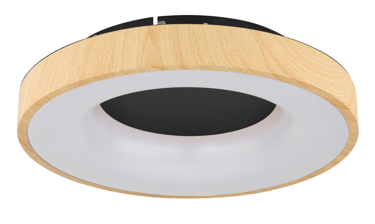 Globo Lighting - JOLLI - Deckenleuchte Metall schwarz, LED