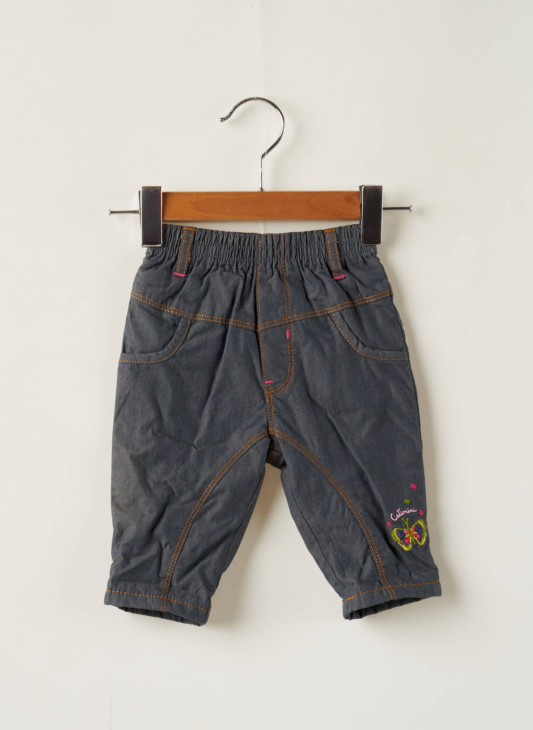 Catimini Pantalons Flare Fille couleur bleu