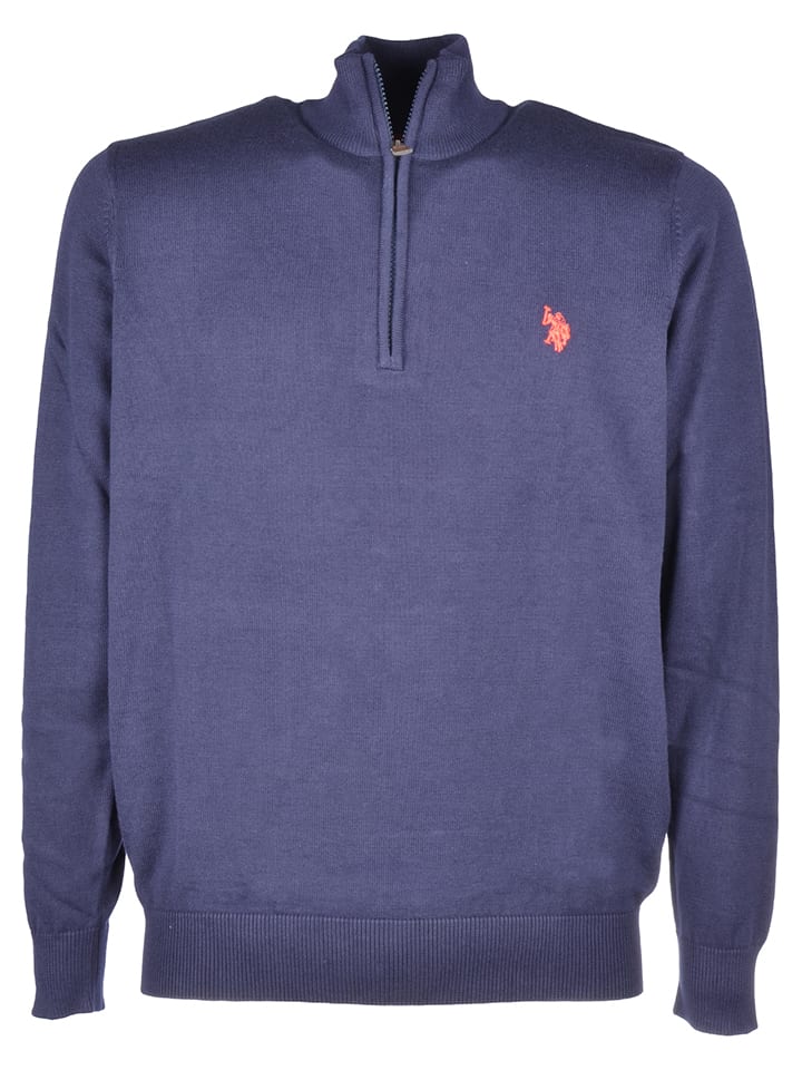 U.S. Polo Assn. Pullover in Duneklblau günstig kaufen