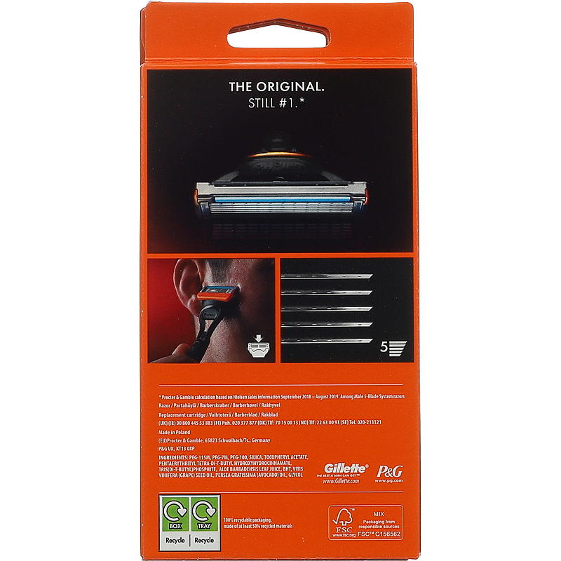 Gillette Gillette høvel Fusion