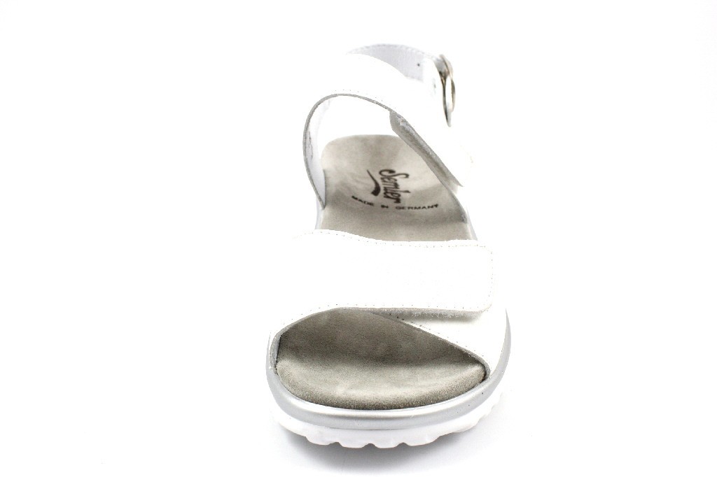 SEMLER Komfort Sandalen weiss SOFT-NAPPA