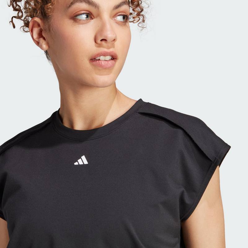 adidas Power AEROREADY Crop-Shirt Croptop Damen