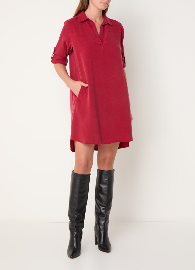 Rochie scurtă tunică Bella Dahl Lyocell
