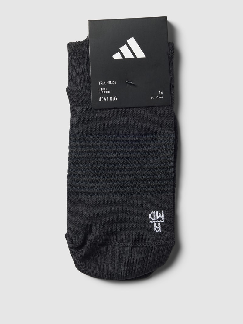 Socken mit Label-Stitching in schwarz