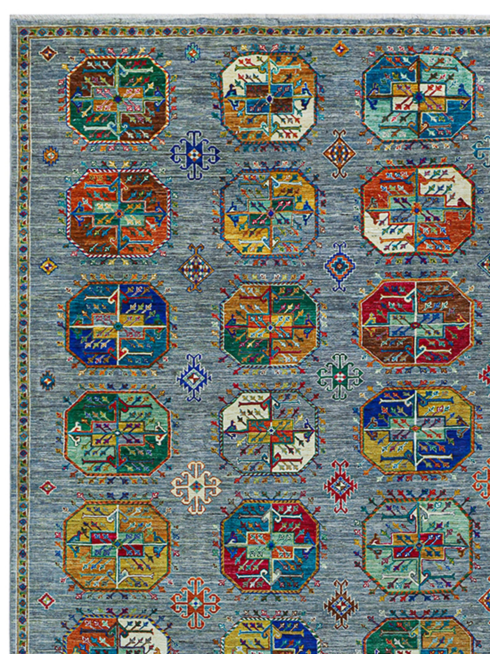Buchara Ghazni ca. 302 x 390 cm, Unikat / Einzelstück