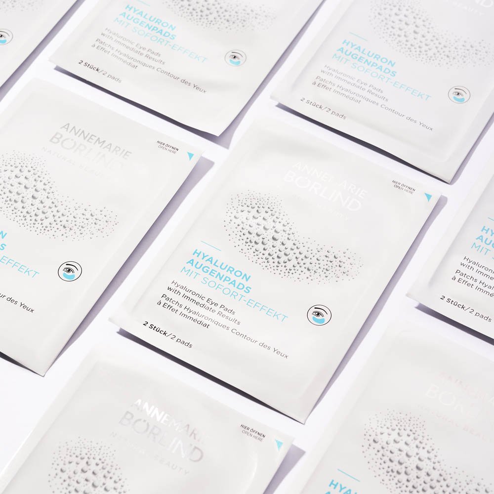ANNEMARIE BÖRLIND AUGEN & LIPPENPFLEGE Hyaluron Augenpads mit Sofort-Effekt