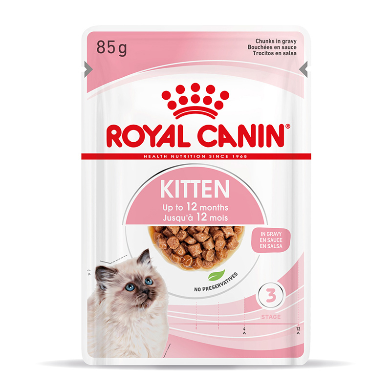 ROYAL CANIN Nassfutter ROYAL CANIN Kitten 12x85g in Soße