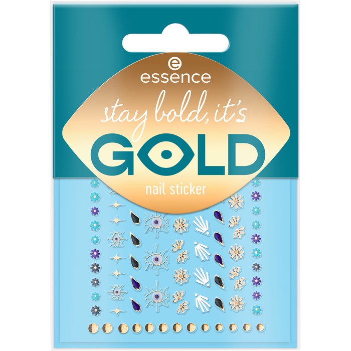Stay Bold, It's GOLD Nail Sticker