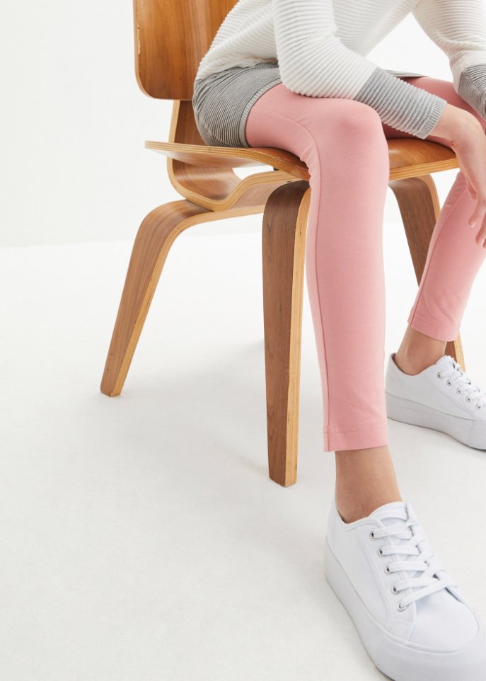 Mädchen Leggings mit Bio-Baumwolle (3er-Pack)