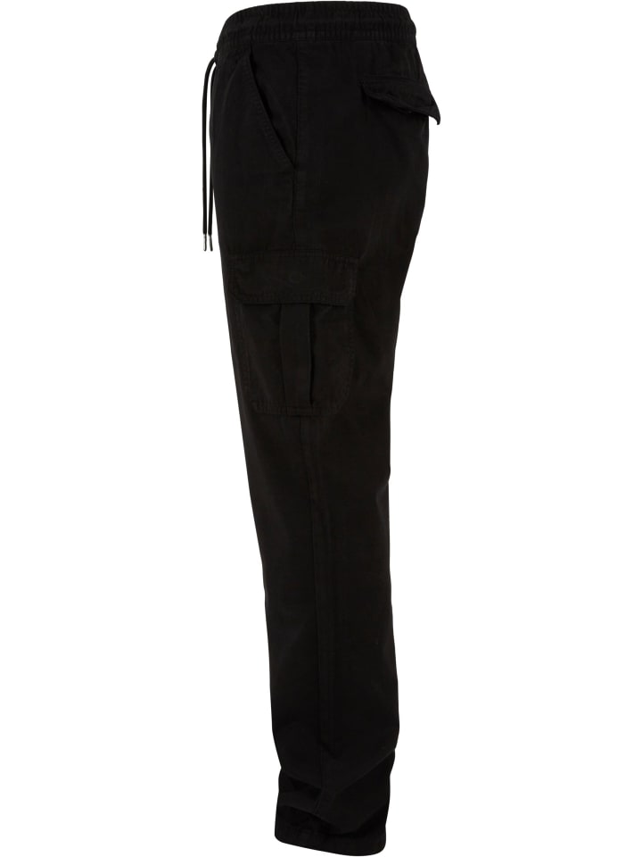 Urban Classics Urban Classics Cargo-Hosen in black günstig kaufen