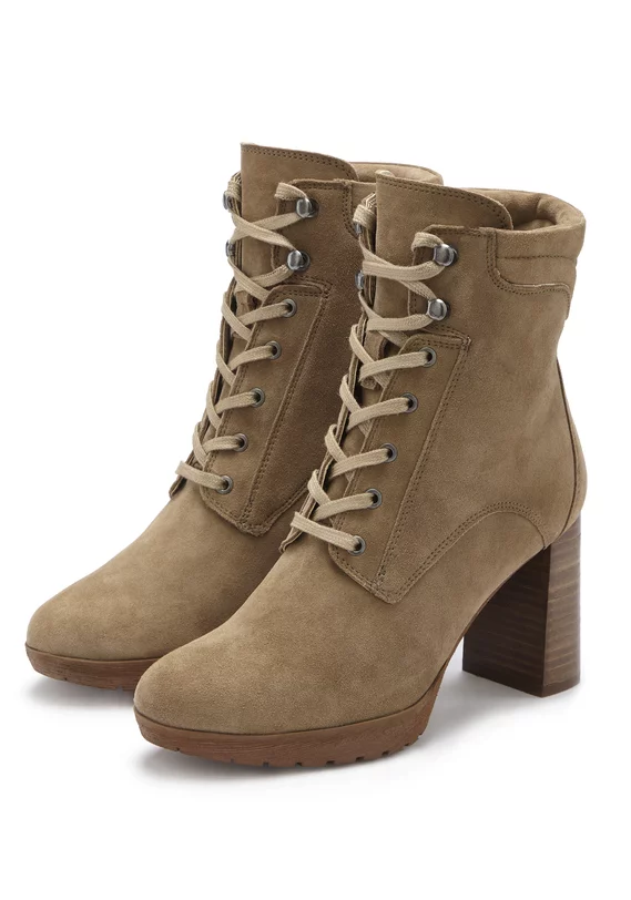 High-Heel-Stiefelette