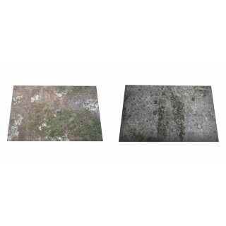 Urban Matz - Badlands and Cobblestone Battlefield 2 Doublesided 44''x30''