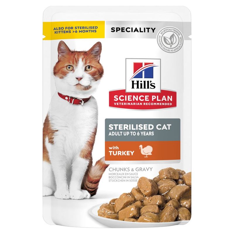 Sparpaket Hill's Science Plan Adult Sterilised 24 x 85 g | bitiba