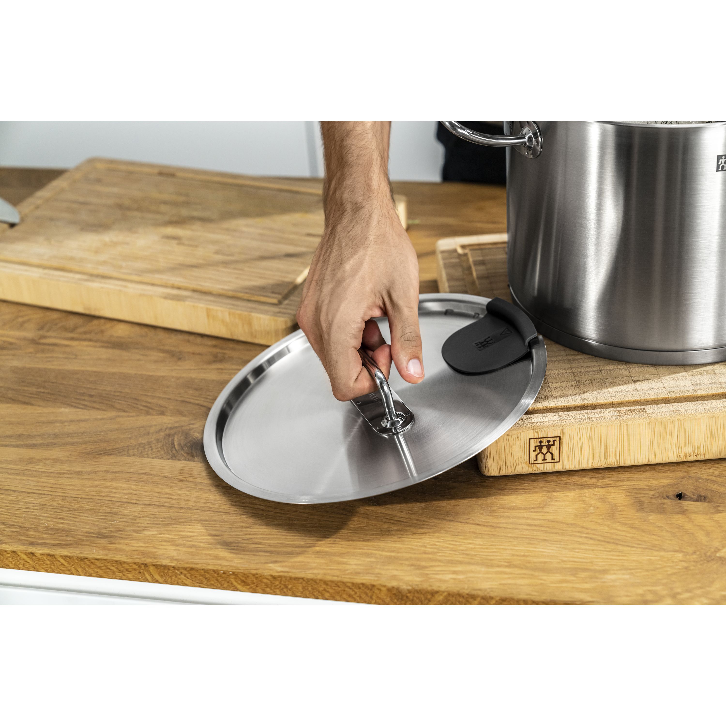 Sous-vide Deckel 24 cm, 18/10 Edelstahl