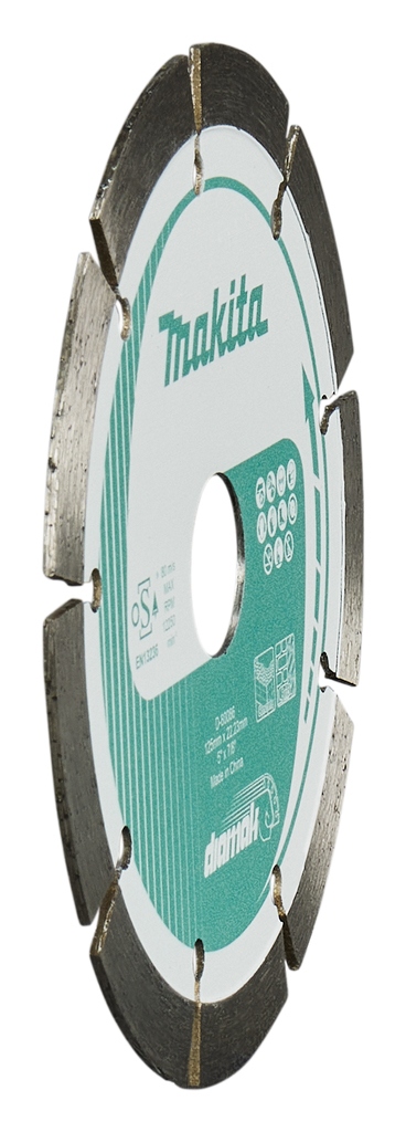 Disco diamantato Makita D-80086, segmento 125x22,23x1,8 mm