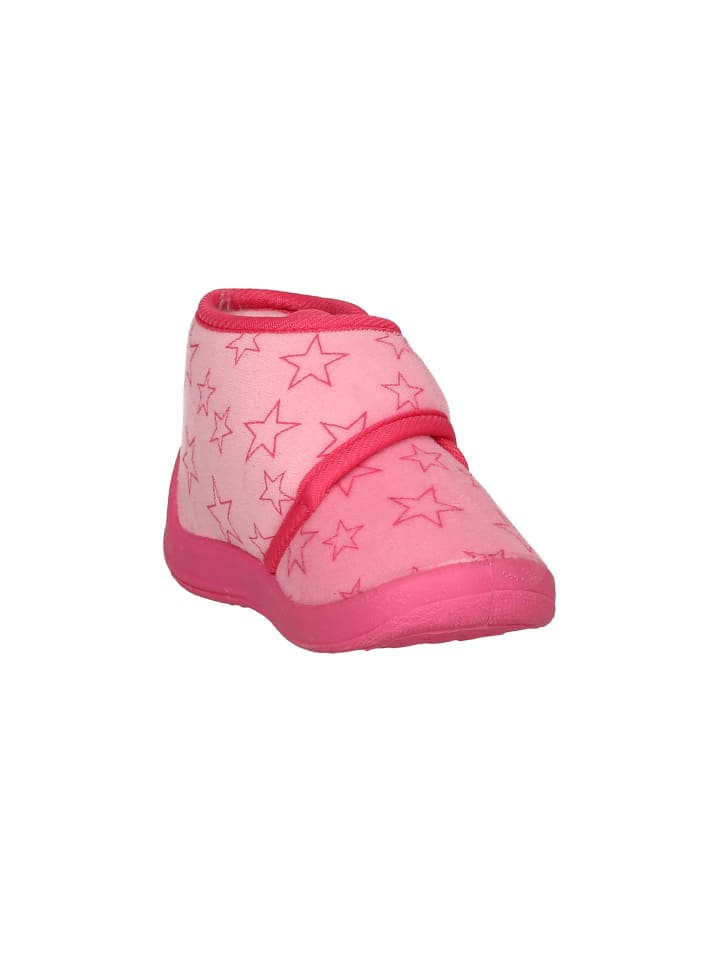 Playshoes Hausschuh Pastell in Rosa günstig kaufen