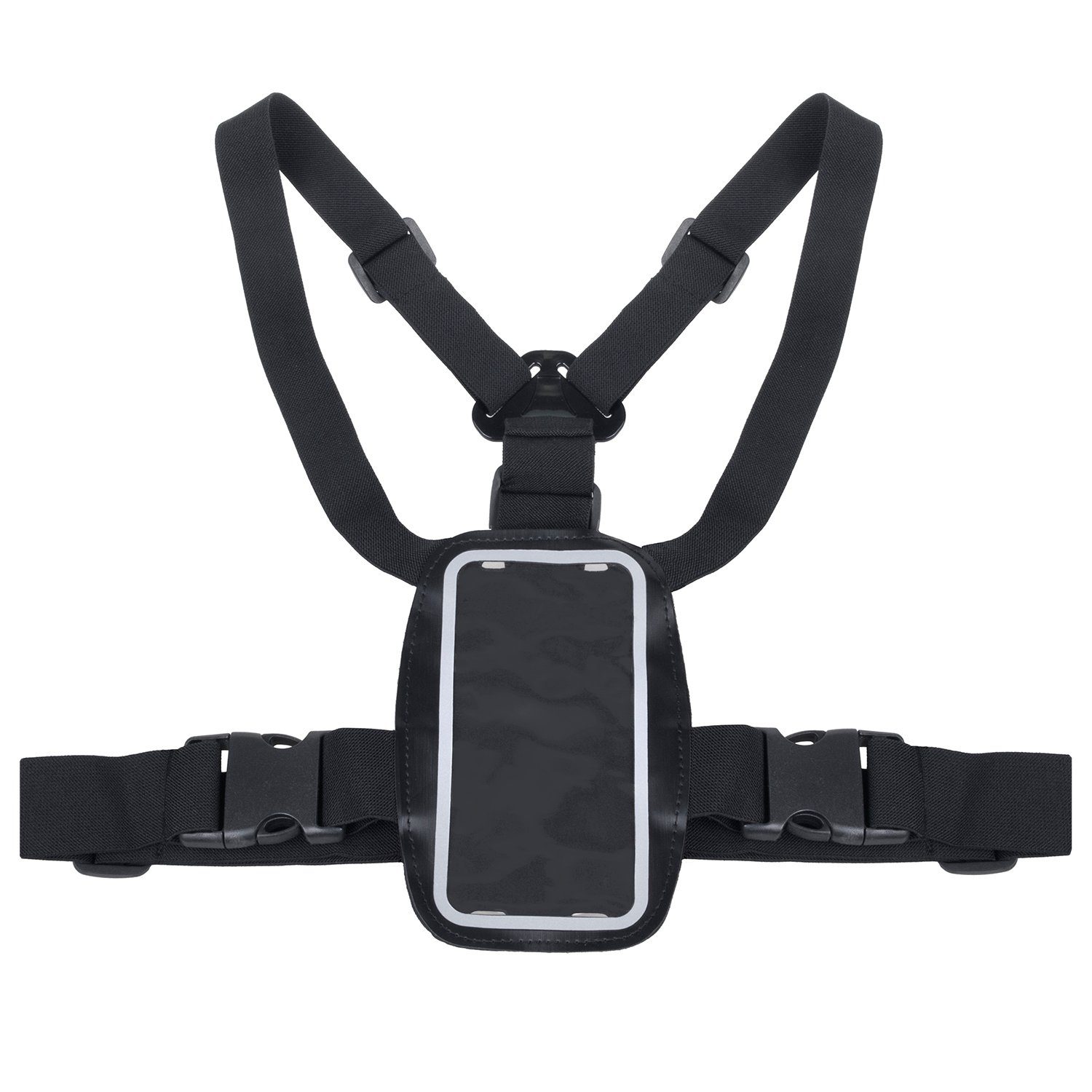 Maclean MC-446 Halterung, (Brustgurt mit Handyhalterung zum Laufen)