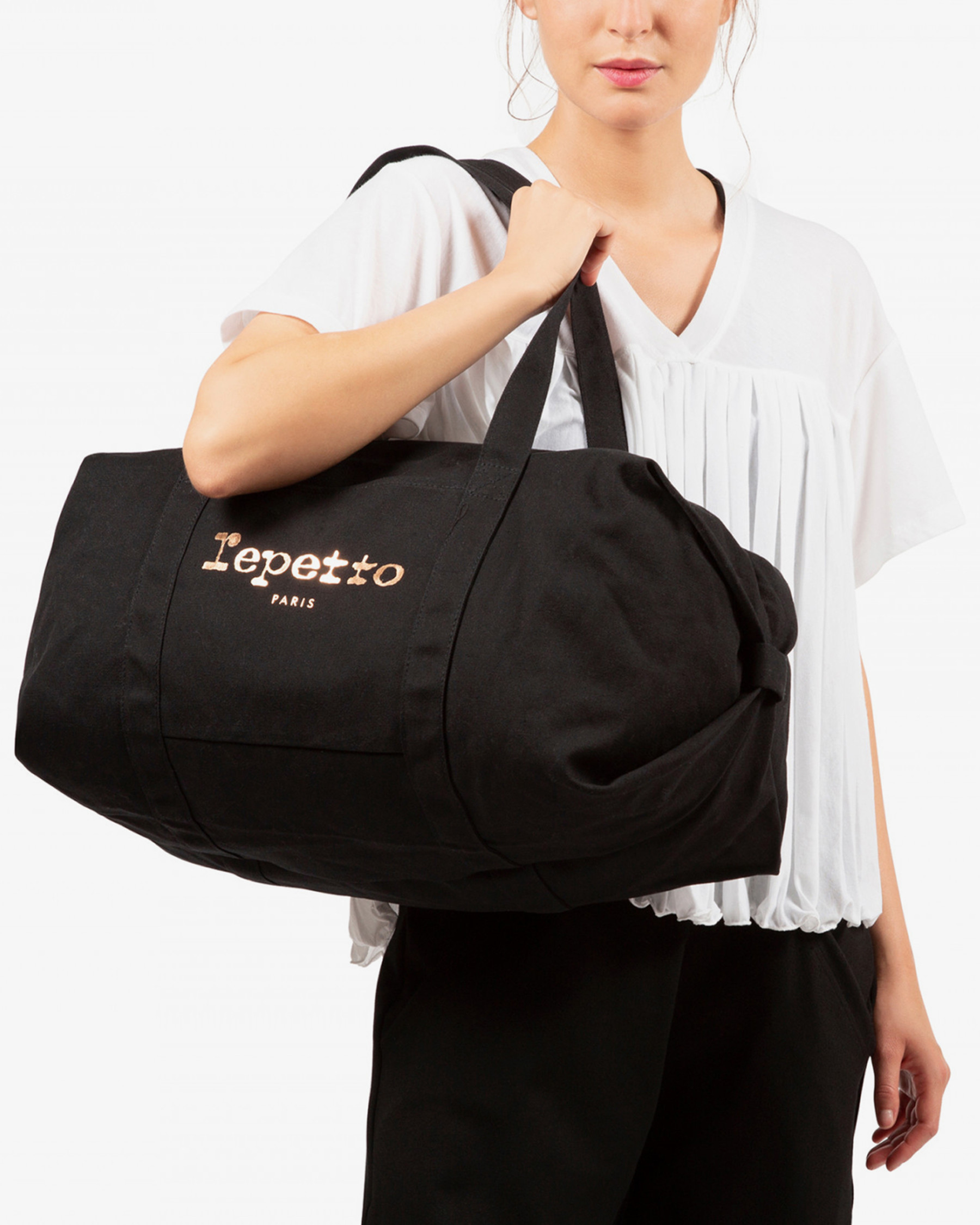 Cotton duffle bag Size L
