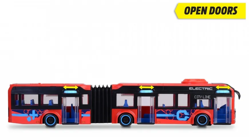 Dickie - Volvo City Bus, Lenkbarer Spielzeugbus