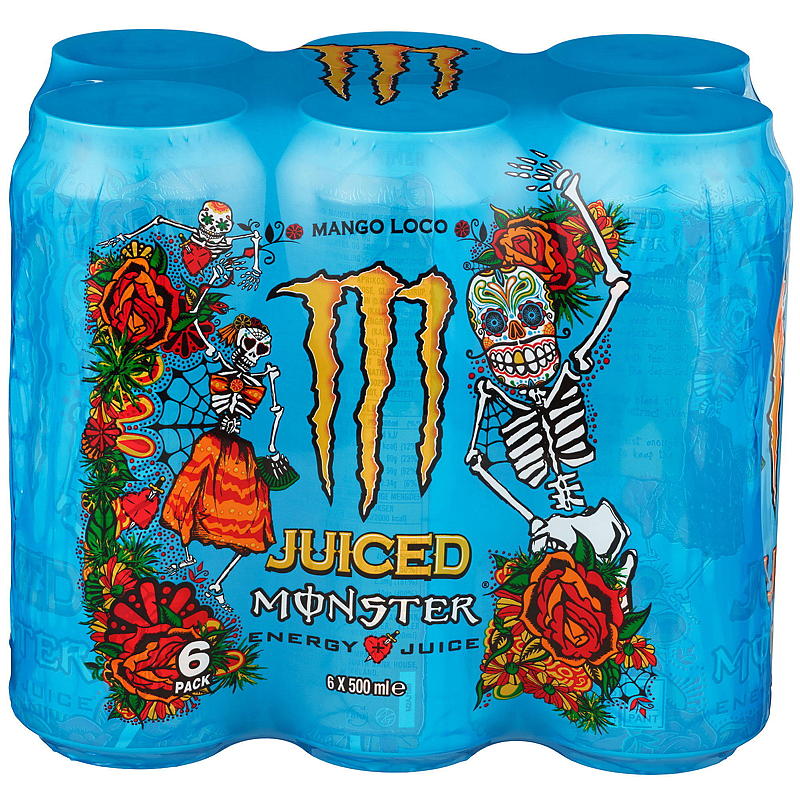 Monster Monster 6-pk energidrikk Mango Loco
