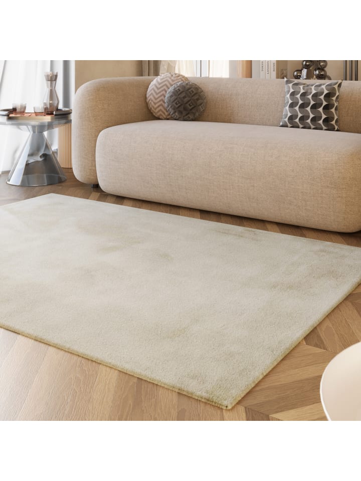 ESPRIT Hochflorteppich Alice in creme beige günstig kaufen